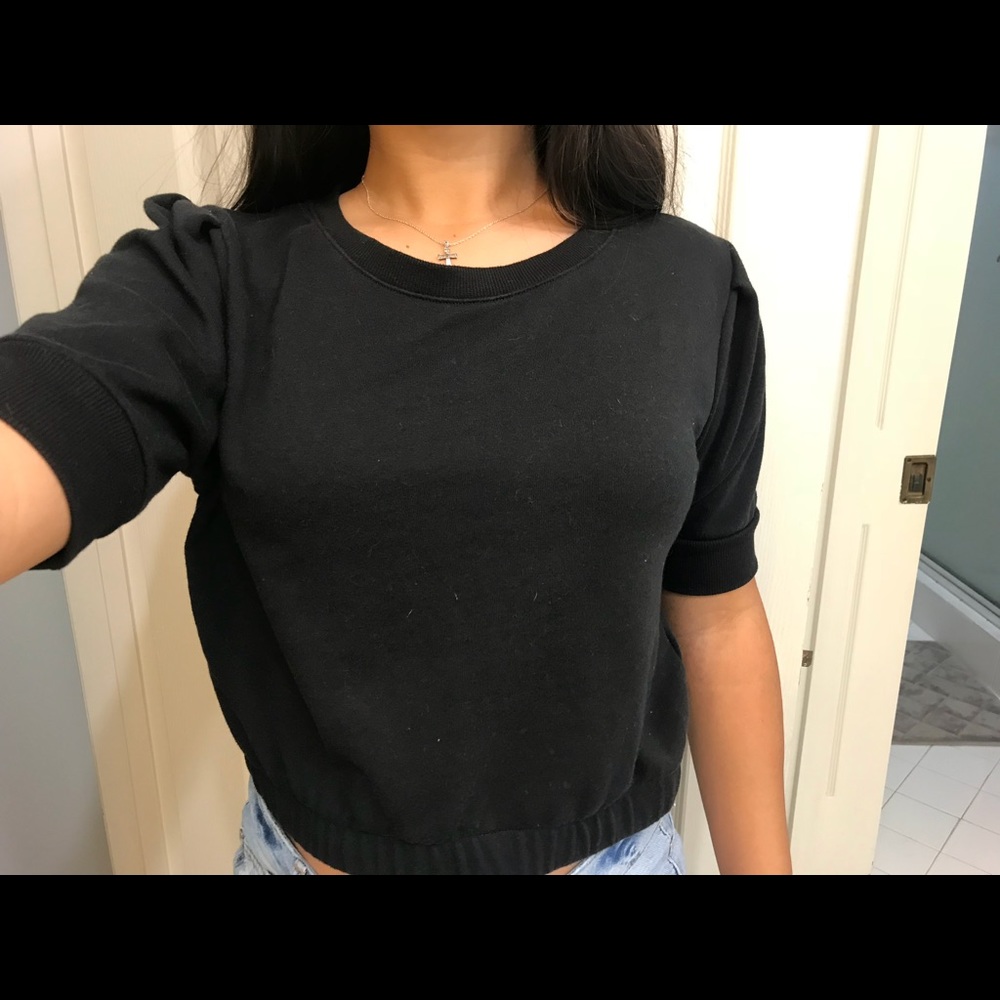 Black plain top